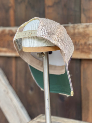 After School Hat- Distressed Purple Snapback